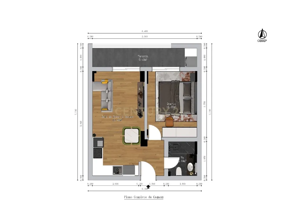 Apartamento T1 em Paço de Arcos - junto à praia e Escola Superior Náutica Infante D. Henrique - Image 44