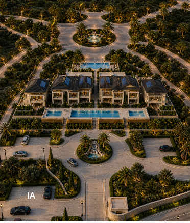 Fotografia 5 de Terreno de Vale Canada Norte - Ferragudo Terreno com projeto aprovado para construção de um Hotel com 46 quartos,  próximo de um dos melhores campos de golfe do país. A área total é de 14.32