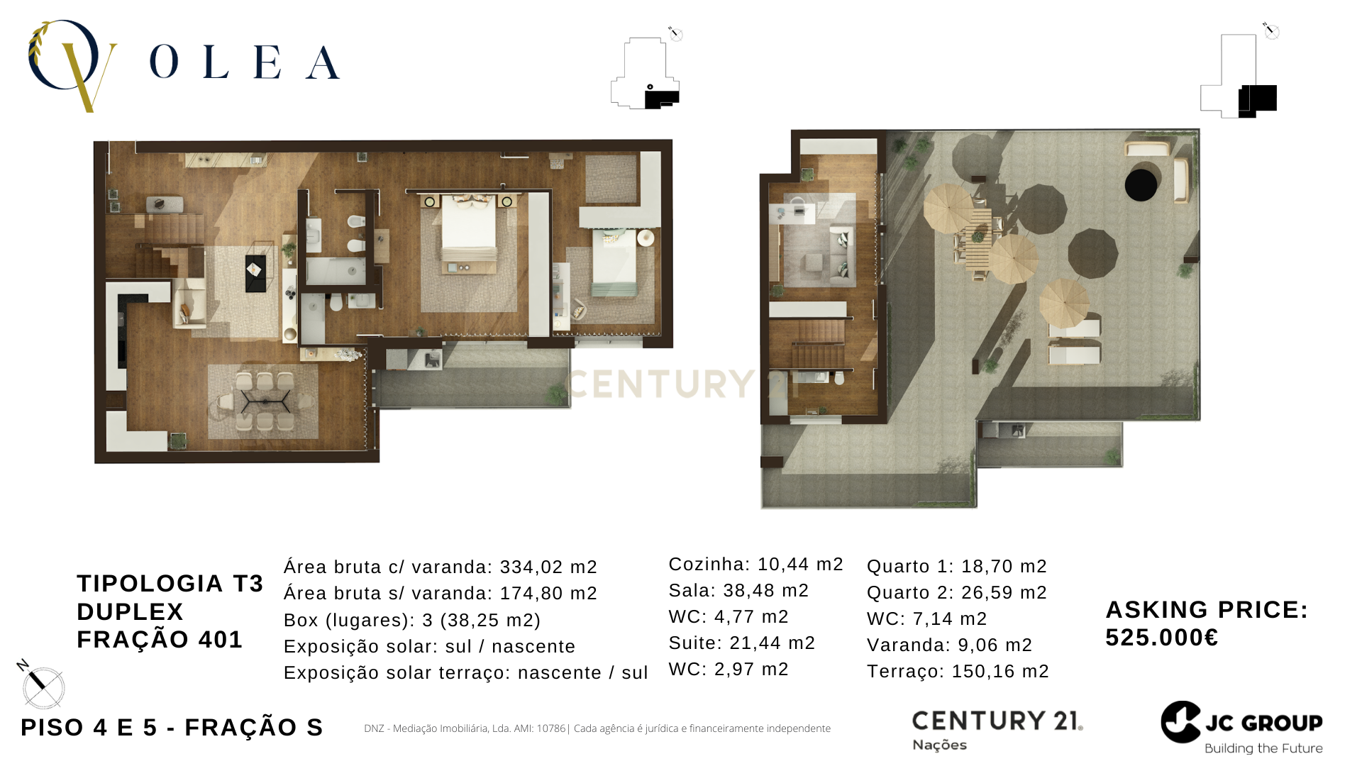 Apartamento T3 Duplex- Olea Village 16 - Parque das Oliveiras, Camarate - Image 20