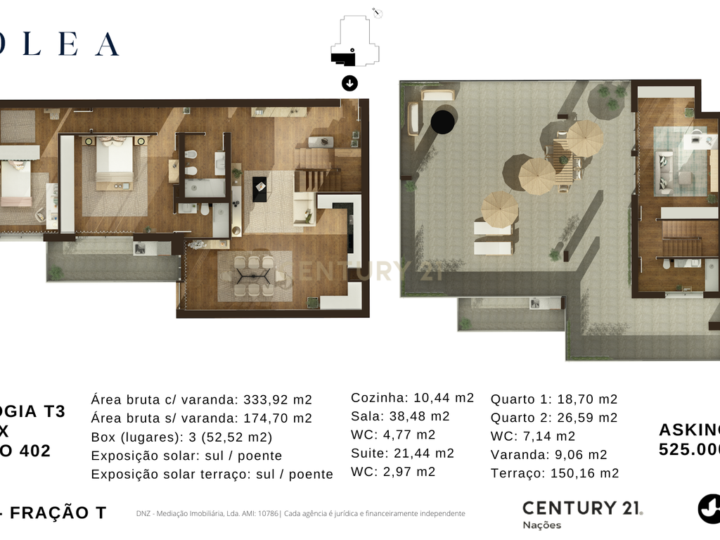 Apartamento T3 Duplex- Olea Village 16 - Parque das Oliveiras, Camarate - Image 20