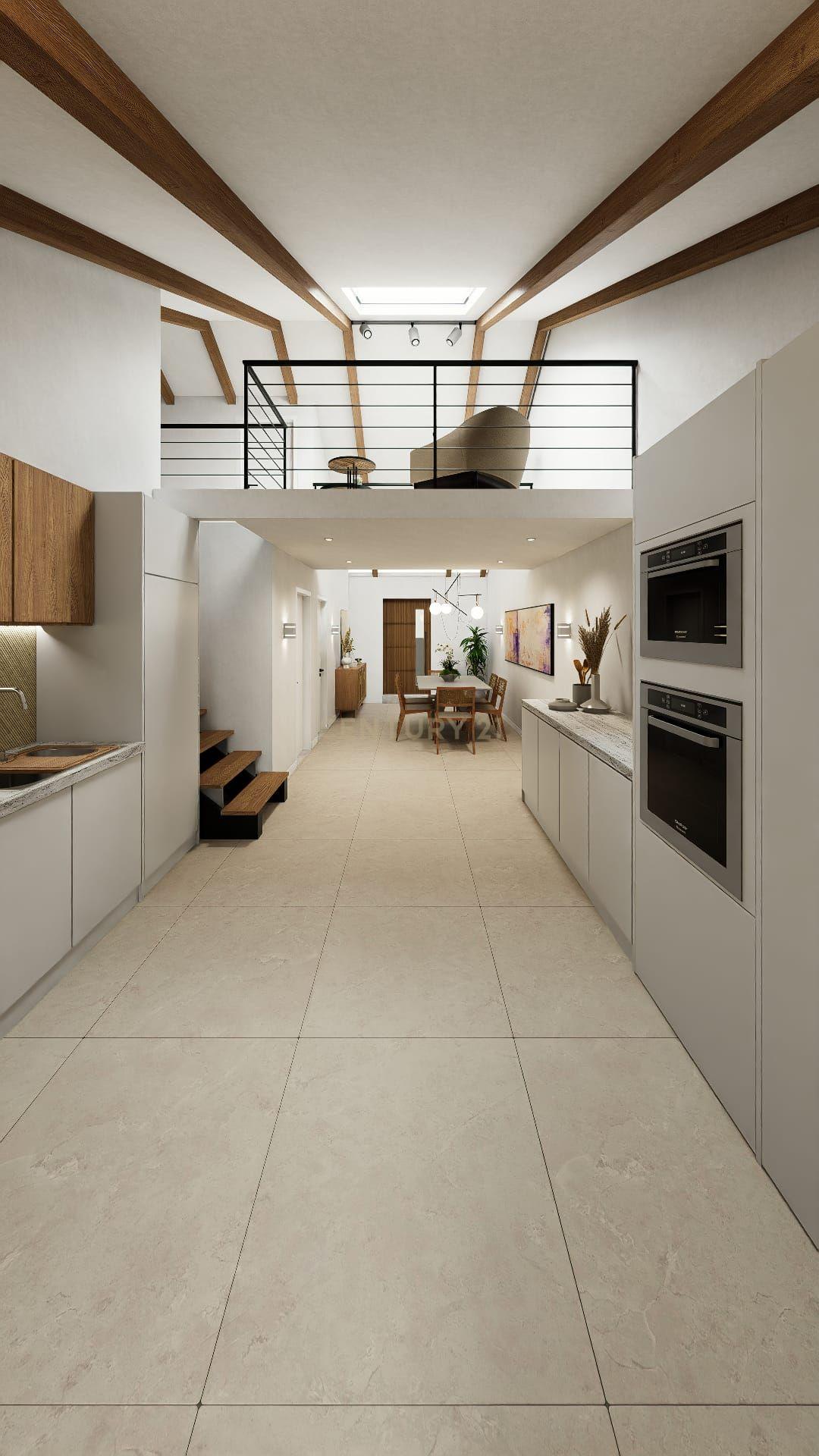 Fotografia 5 de Moradia contemporânea em fase de remodelação integral.