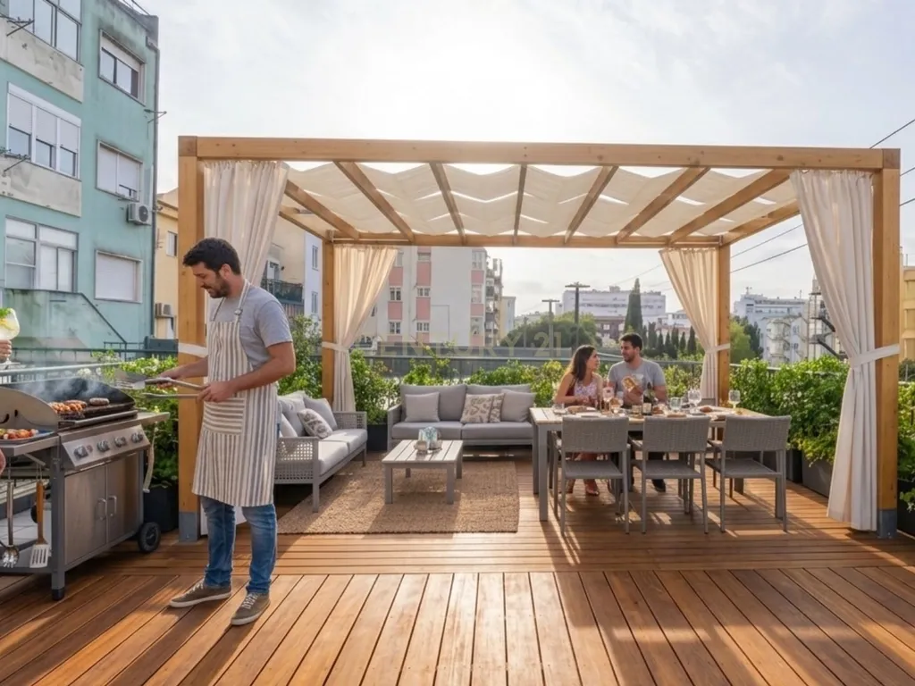 T2 na Lapa, com terraço privativo de 48 m², junto ao Jardim da Estrela - Image 1