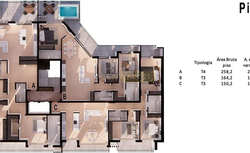 Penthouse T4 de luxo no novo Empreendimento ICONIC CAPARICA - Costa de Caparica - Image 2