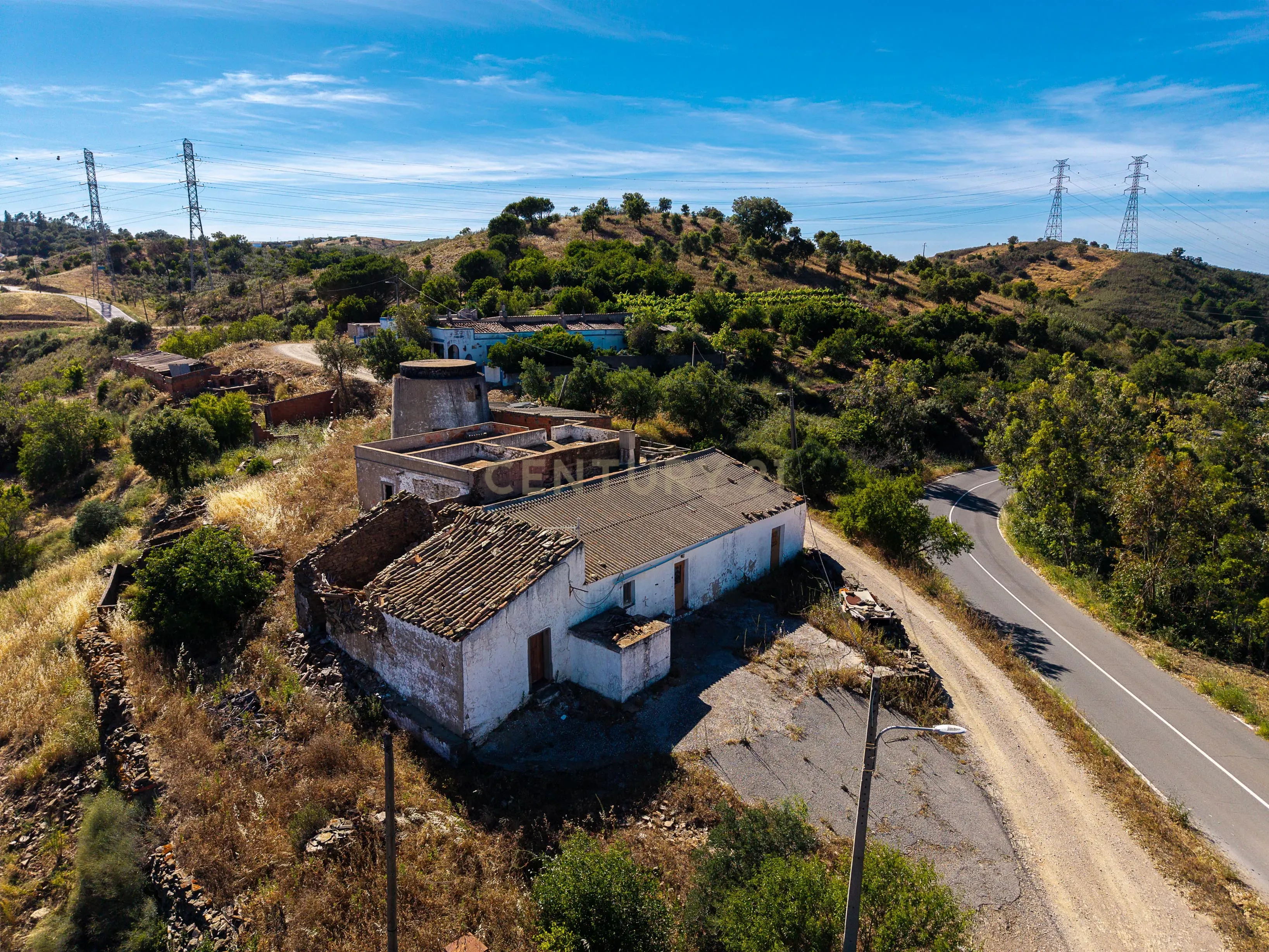 Fotografia 7 de Terreno Misto com Projeto de Turismo Rural e Vista Panorâmica de Mar e Serra – Santa Catarina da Fonte do Bispo, Tavira