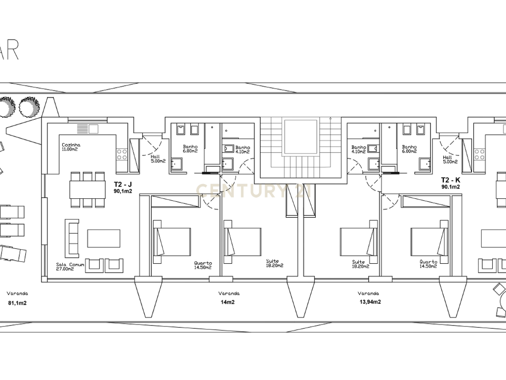 Apartamento T0 – Fração H em Viana do Castelo Roy Rock Saint Sebastian Place New - Image 18