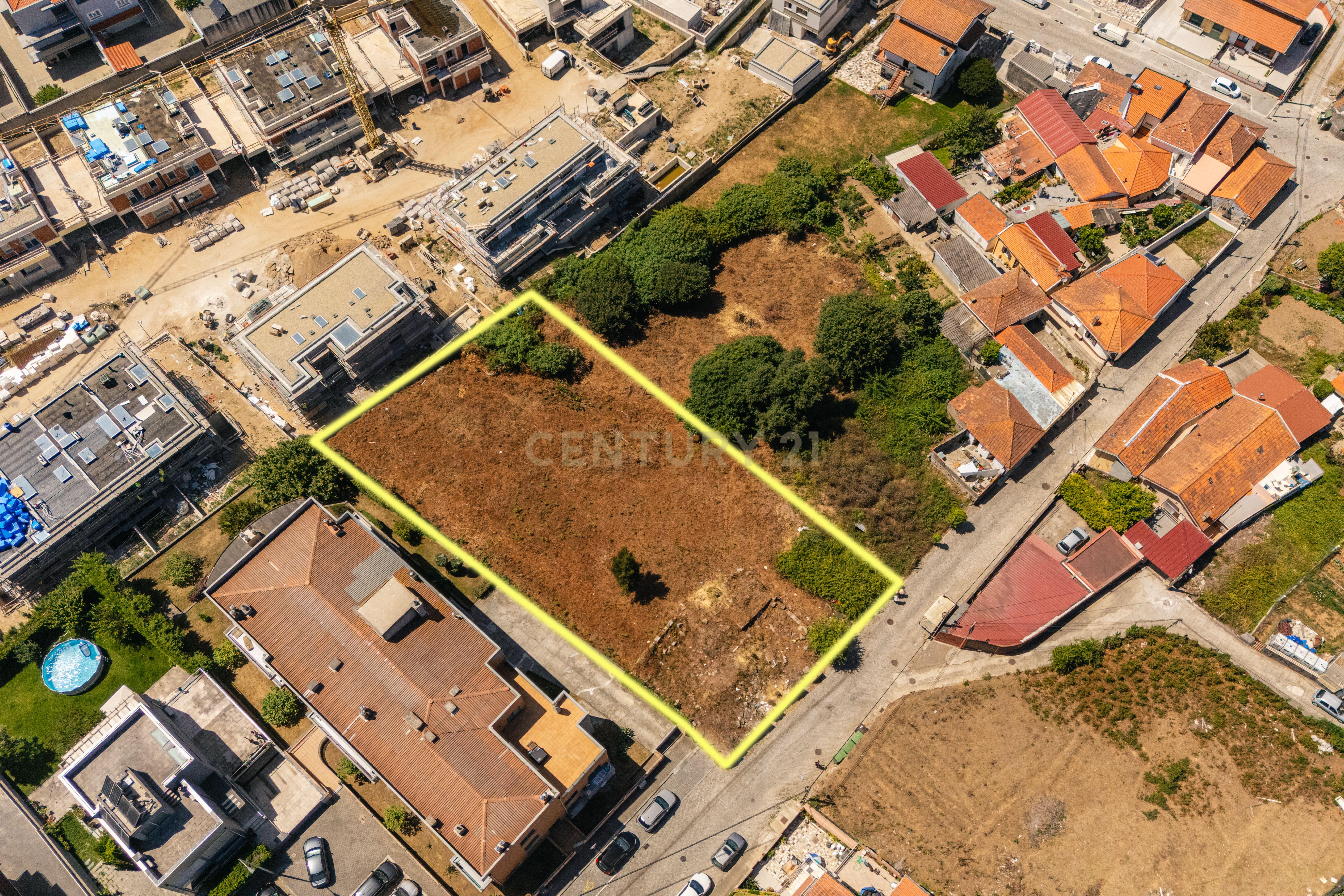 Fotografia 9 de Terreno com Projeto Aprovado em Canidelo, Vila Nova de Gaia