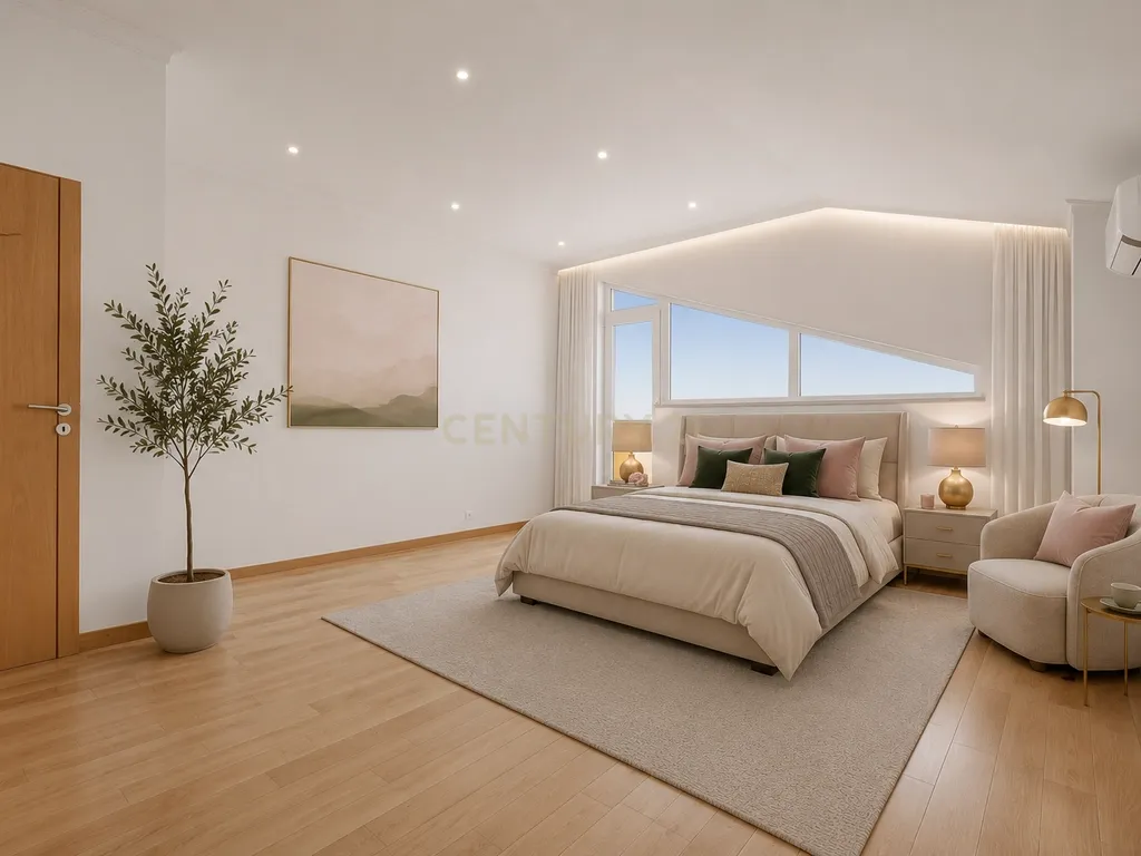 Duplex Exclusivo | 1 Quarto + 3 Suites | Terraços | Vista Panorâmica sobre o Estuário do Tejo - Image 18
