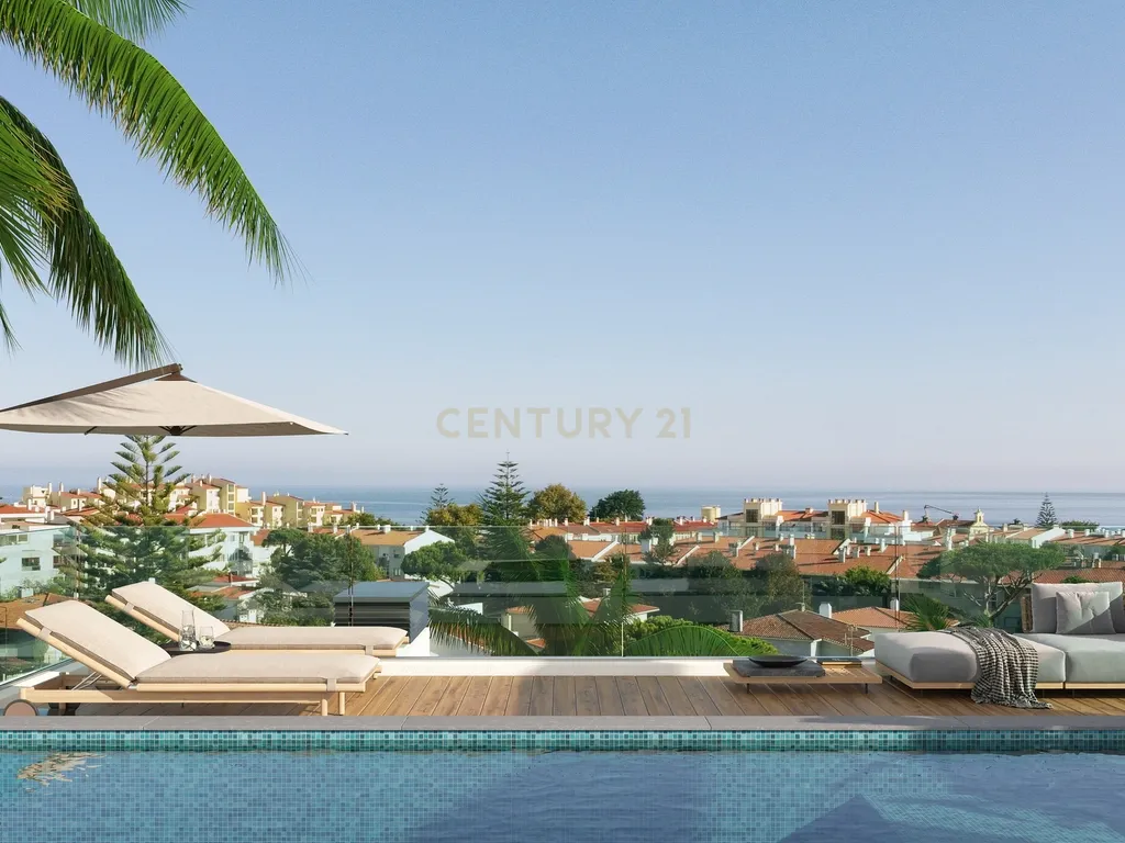 Apartamento T4 Penthouse com piscina privativa e vista Mar, em Condomínio de Luxo Parede ( Cascais ) - Image 2