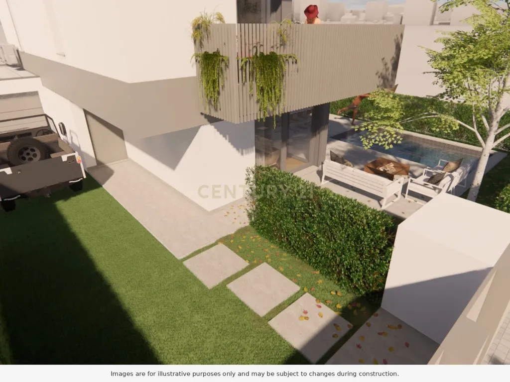 Villa 140 | Moradia com Projeto de Arquitetura Contemporânea, Piscina e Jardim Privativo, em Construção na Aroeira - Image 5