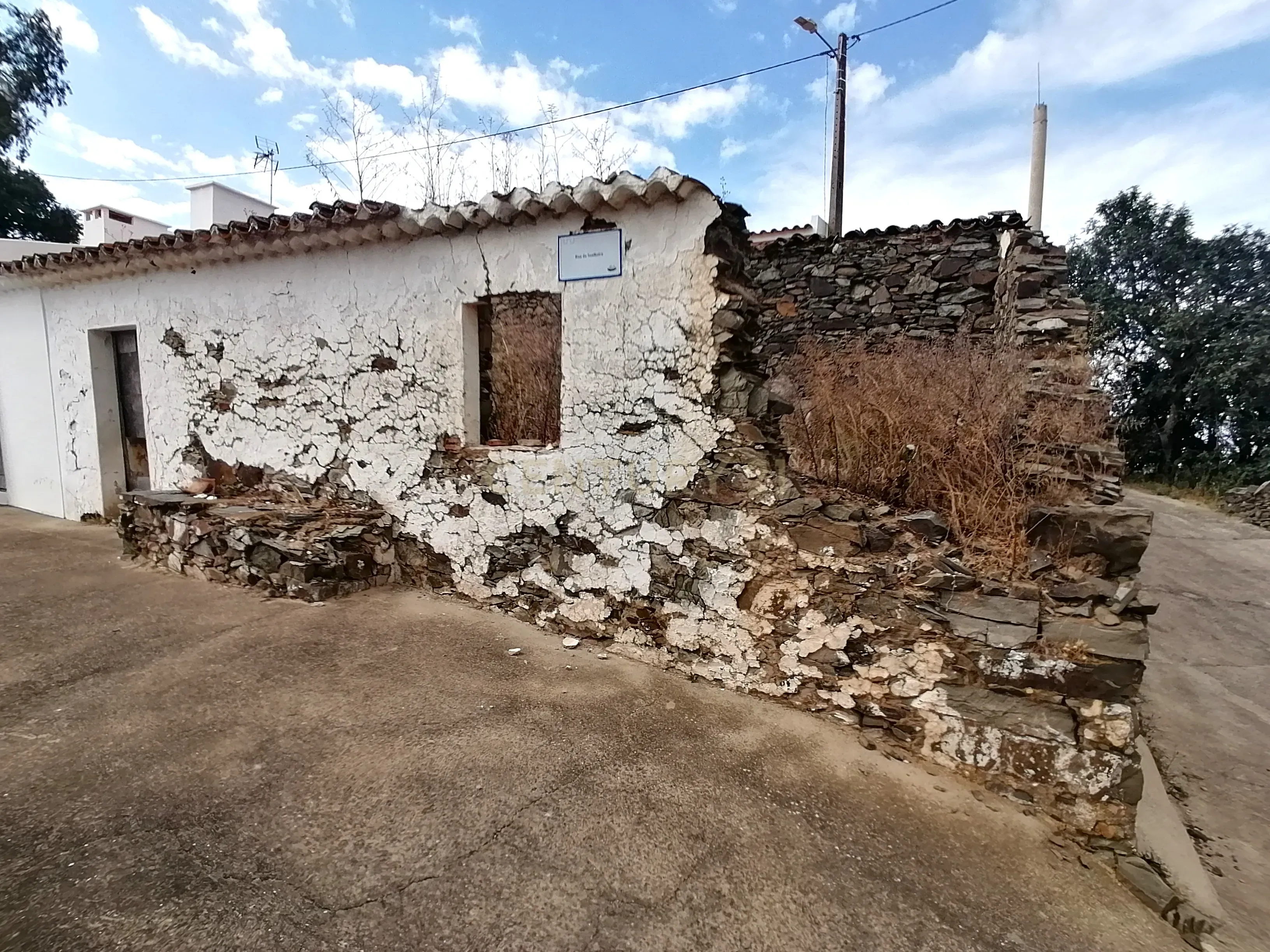 Ruina com projeto aprovado para T1 em Espirito Santo, Mertola - Vista 4