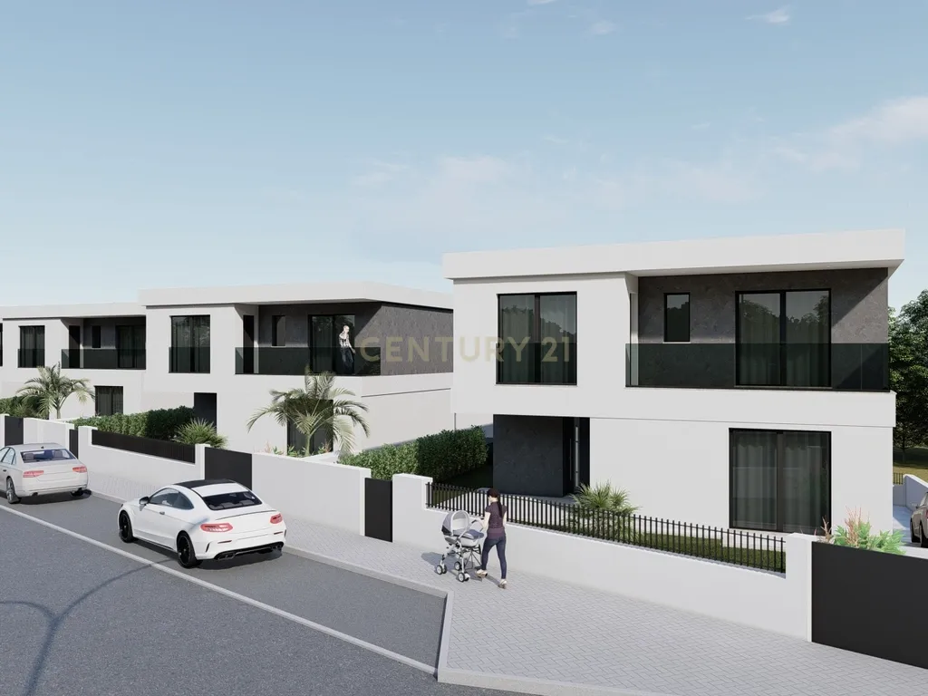 4 lotes de terrenos com projeto aprovado para moradia 4 moradias T5 de linhas contemporâneas - Image 9