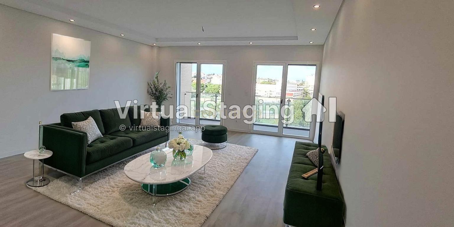 Fotografia 6 de Apartamento T3 com terraço privativo e vista mar em empreendimento de prestígio - Carcavelos