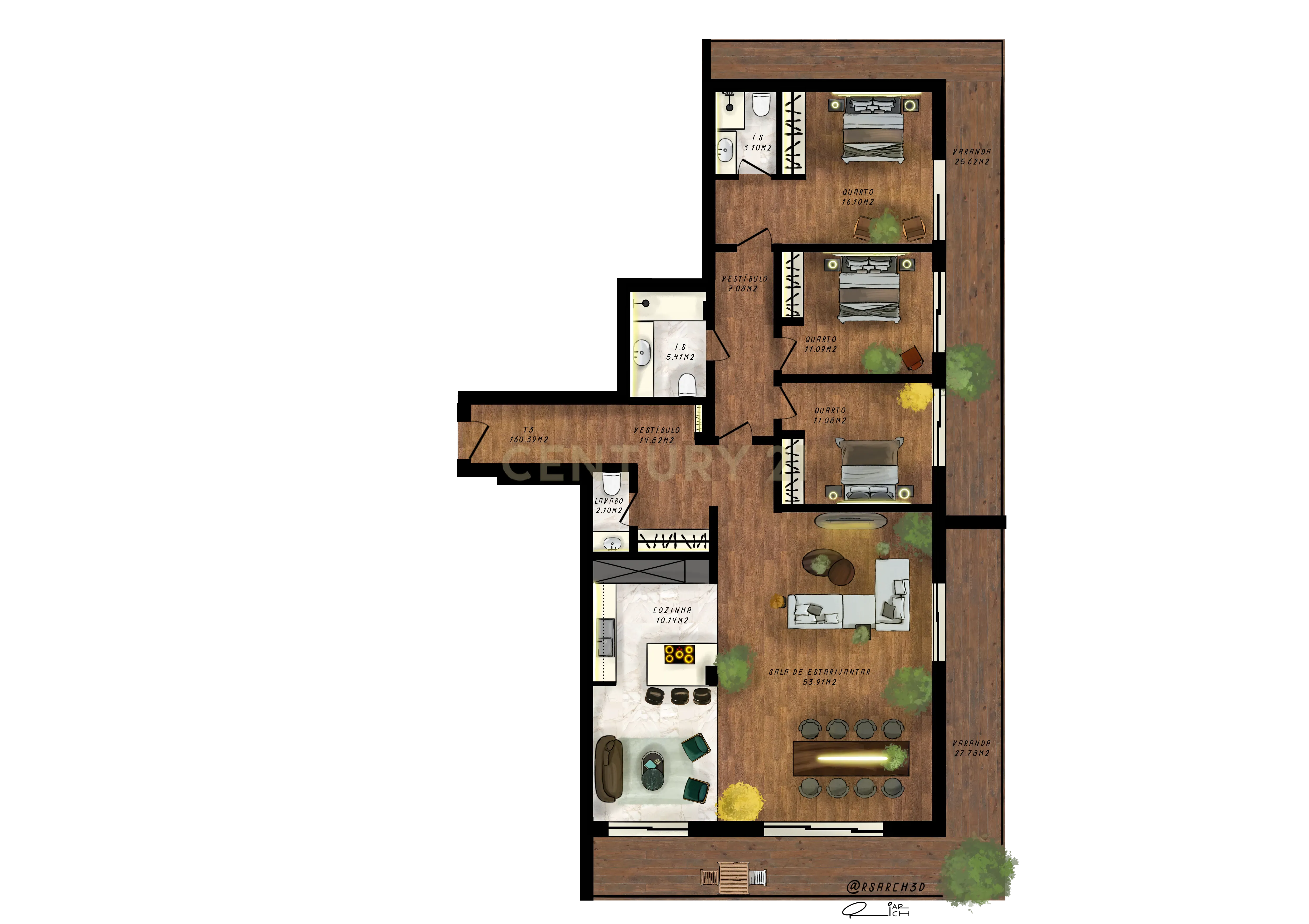 Apartamento T3 Novo com vista rio em condomínio fechado com piscina – Iria Rio Residence, somente 15 minutos de Parque das Nações - Image 3