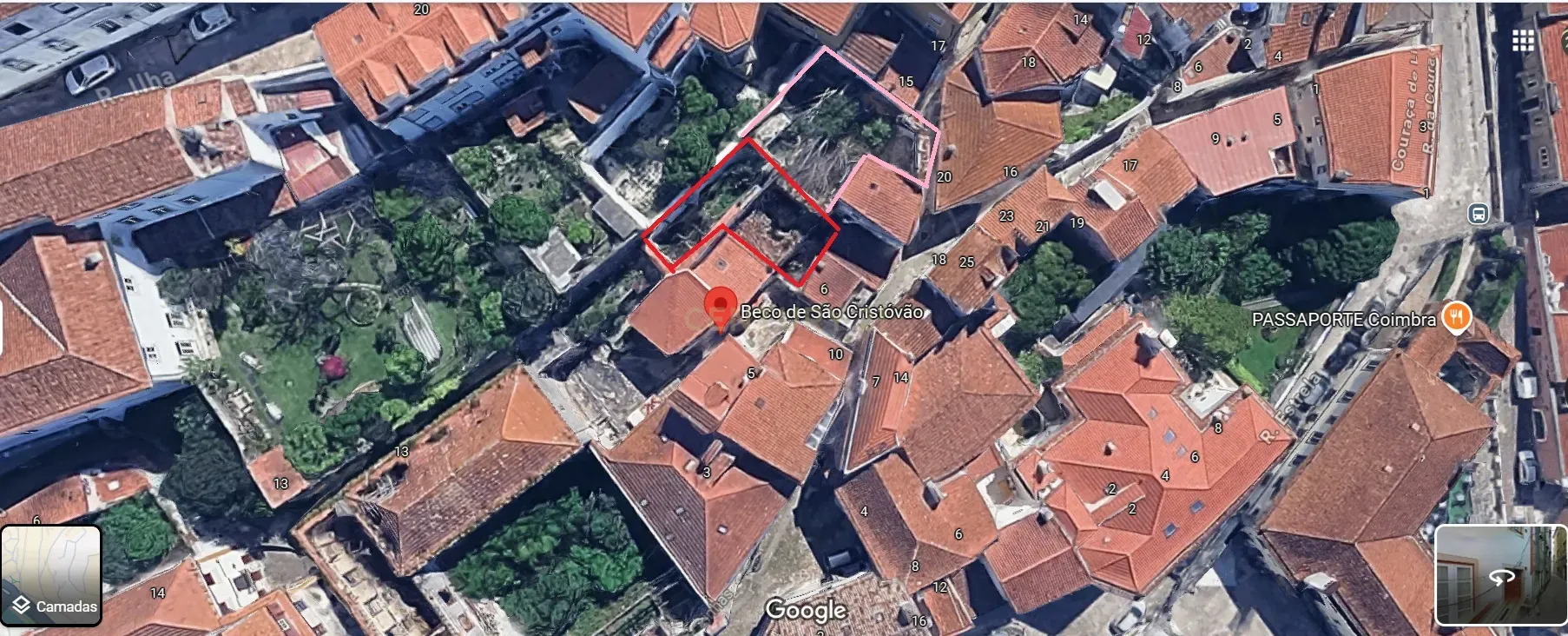 Oportunidade Única: Dois prédios com Projeto Aprovado para alojamento local / residencial de estudantes na Alta de Coimbra - Image 1