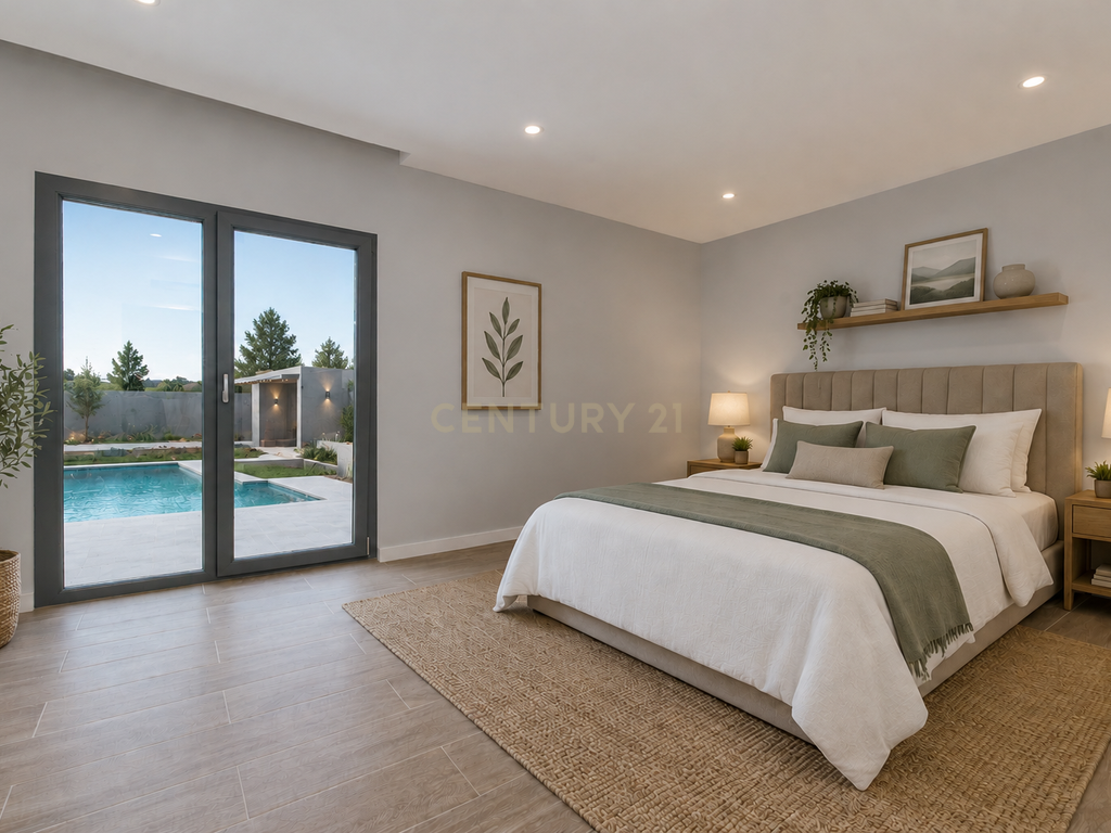MORADIA T3 COM PISCINA E VISTA CAMPO - Image 6