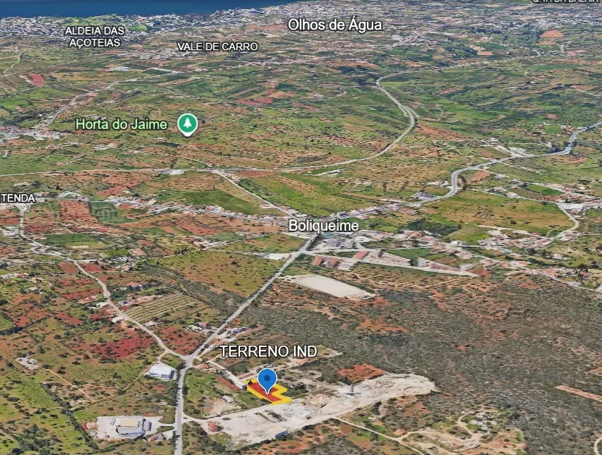 Fotografia 6 de Terreno com 3.600 m² em Boliqueime – Potencial Industrial/Logístico junto à EN 270