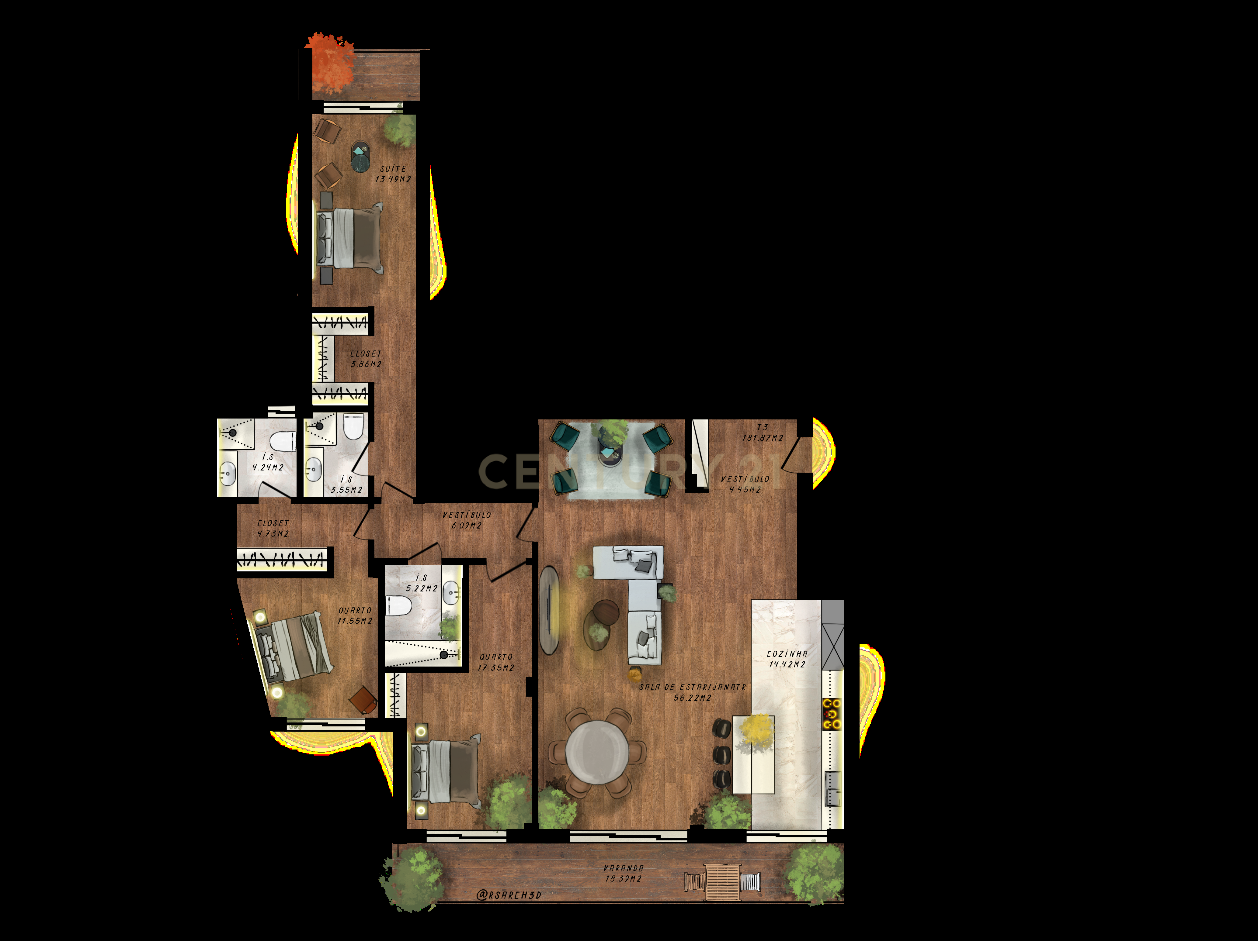 Apartamento T3 Novo com vista rio em condomínio fechado com piscina – Iria Rio Residence, somente 15 minutos de Parque das Nações - Image 3