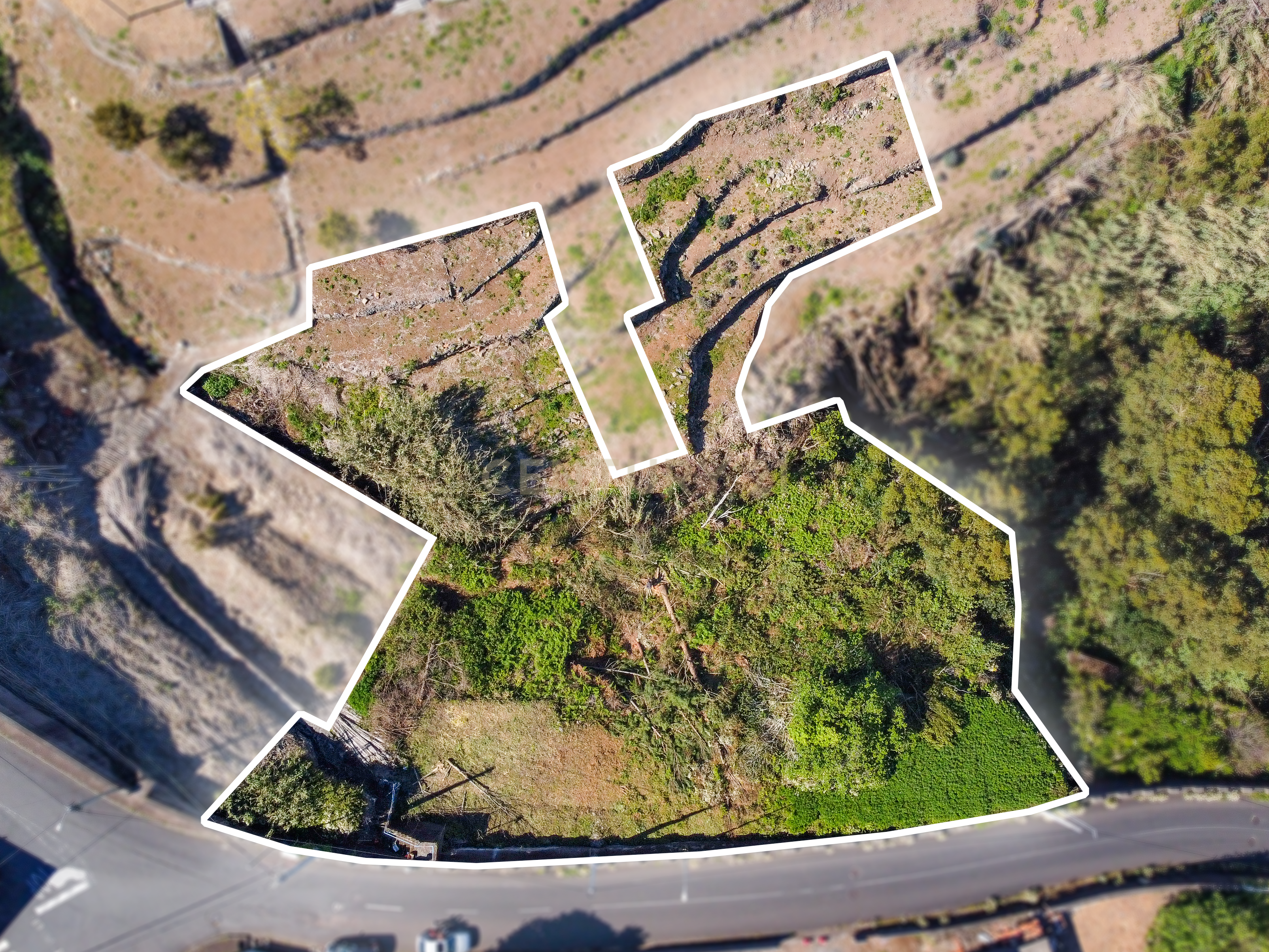 Fotografia 3 de Terreno com Vista Mar e Potencial de Construção em Santa Cruz