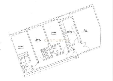 Apartamento T3 com 2 Estacionamentos e Arrecadação no Centro de Mem Martins - Image 39