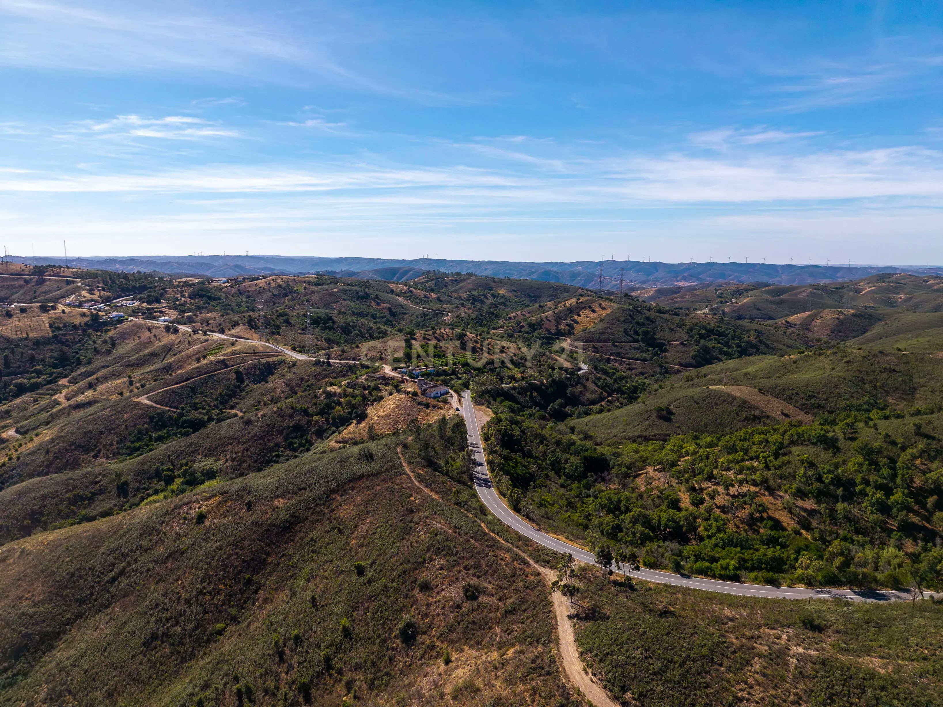 Fotografia 6 de Terreno Misto com Projeto de Turismo Rural e Vista Panorâmica de Mar e Serra – Santa Catarina da Fonte do Bispo, Tavira