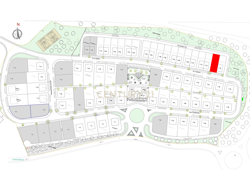Terreno Urbano para construção de moradia em Constância - Urbanização Pinhal Del Rei - Image 2