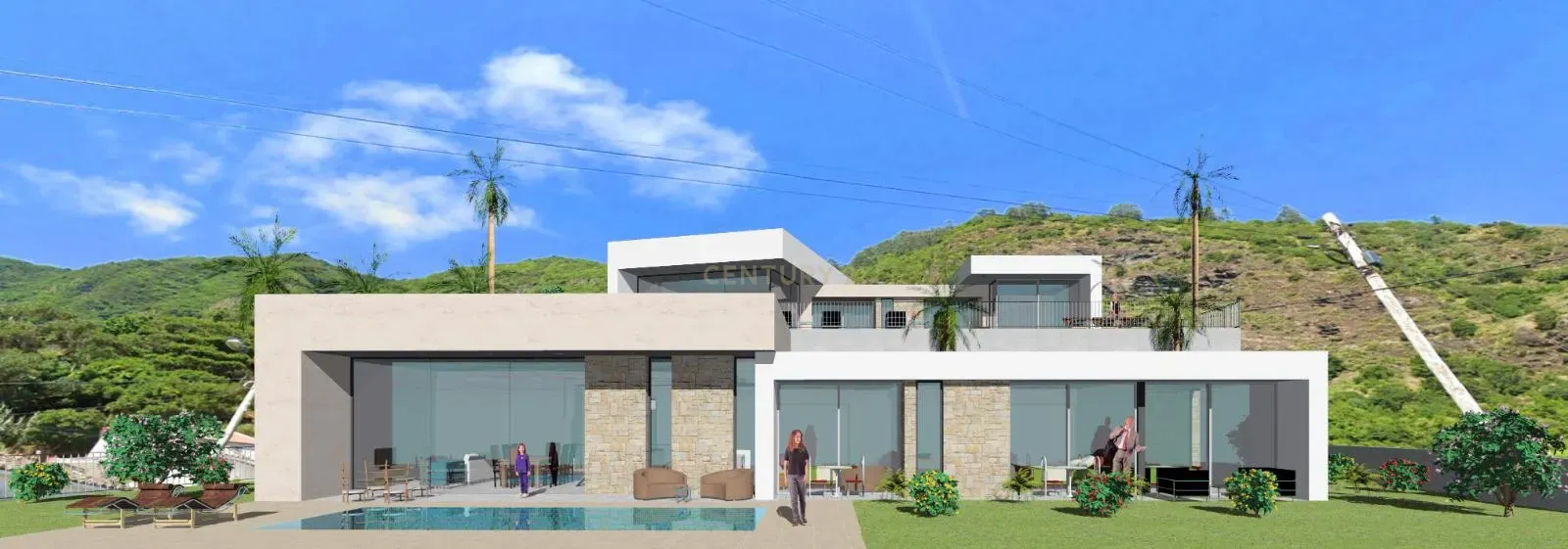 Casa Moderna - Ribeira Brava com Vista Mar e Piscina - Image 1