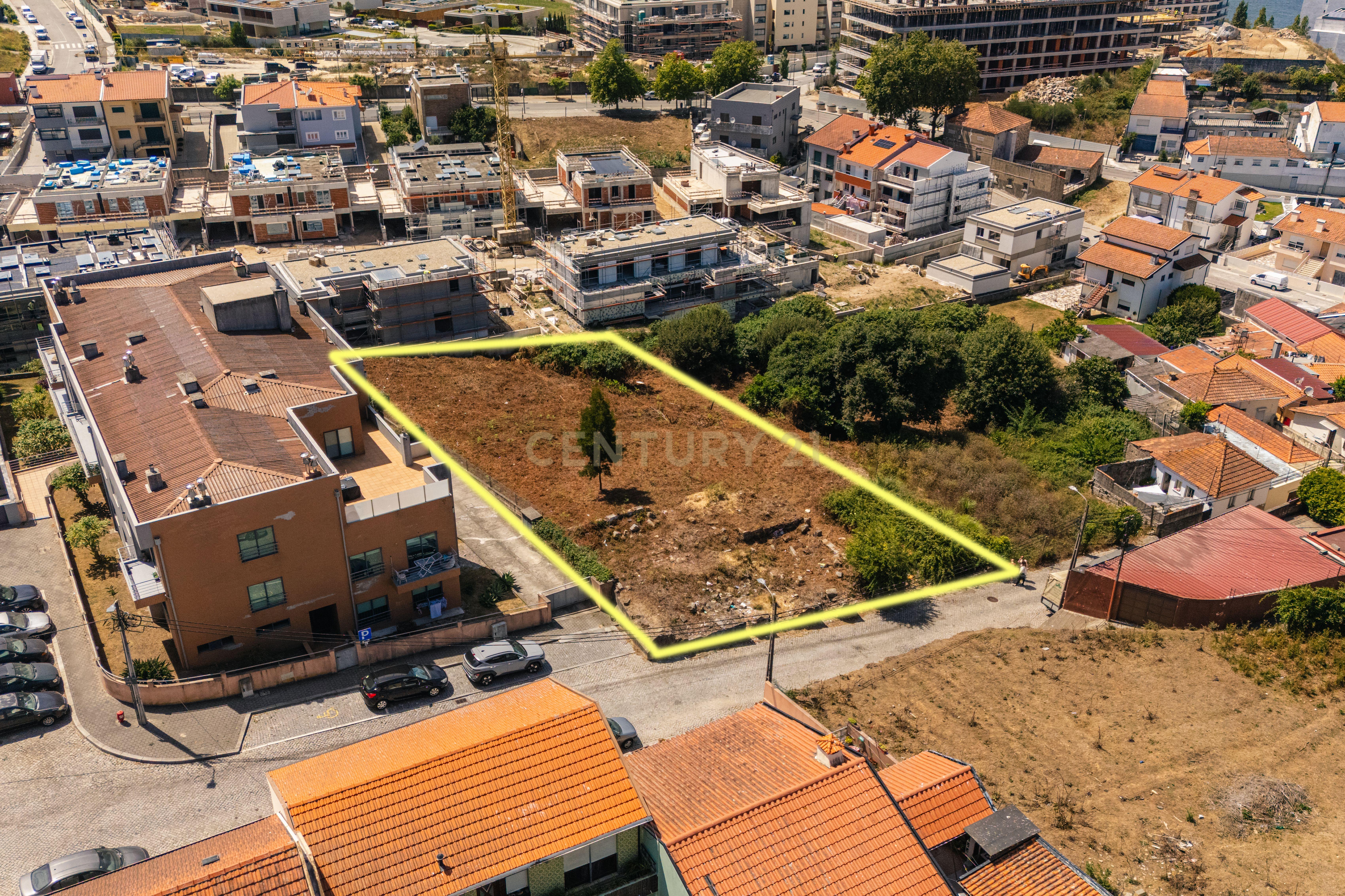 Fotografia 10 de Terreno com Projeto Aprovado em Canidelo, Vila Nova de Gaia