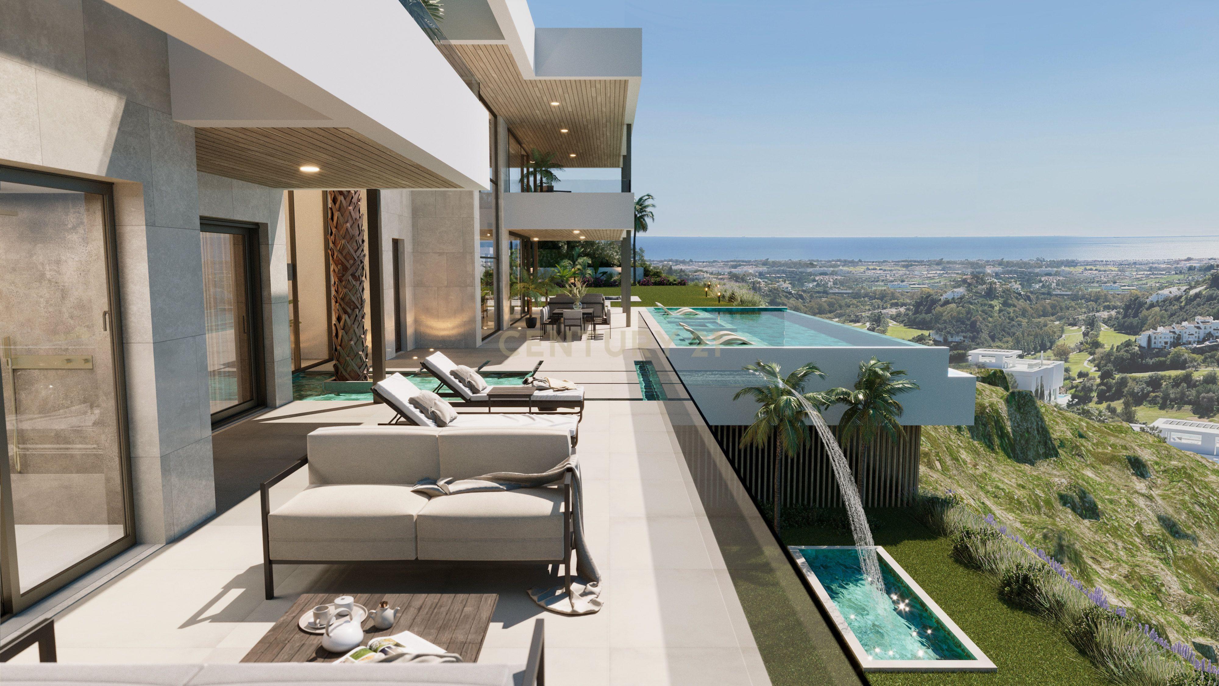 Villa Tiffany: Um Santuário Contemporâneo com Vistas Panorâmicas em El Madroñal, Benahavís - Image 5
