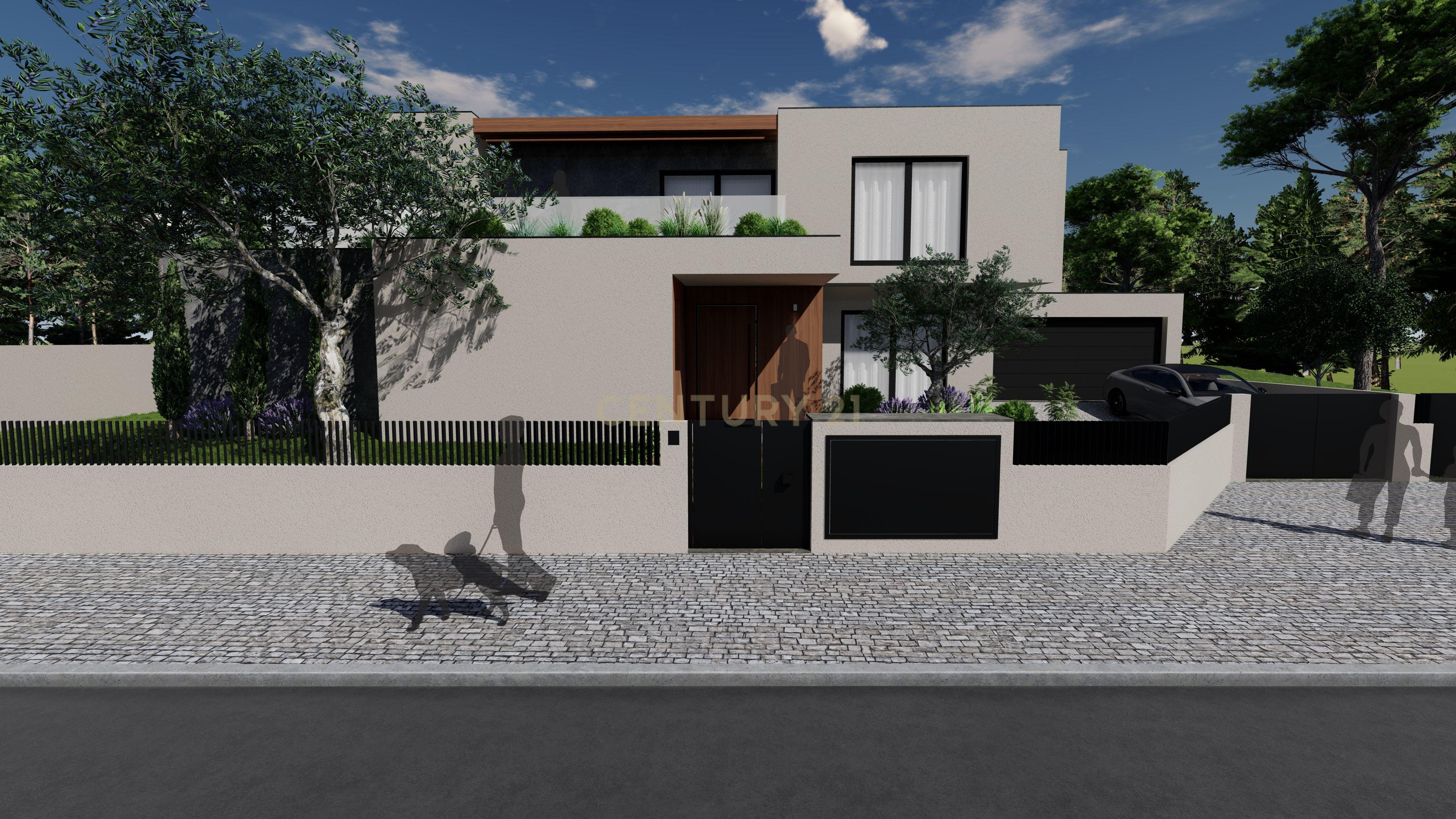 Fotografia 6 de Moradia T4 de Arquitetura Contemporânea com Piscina