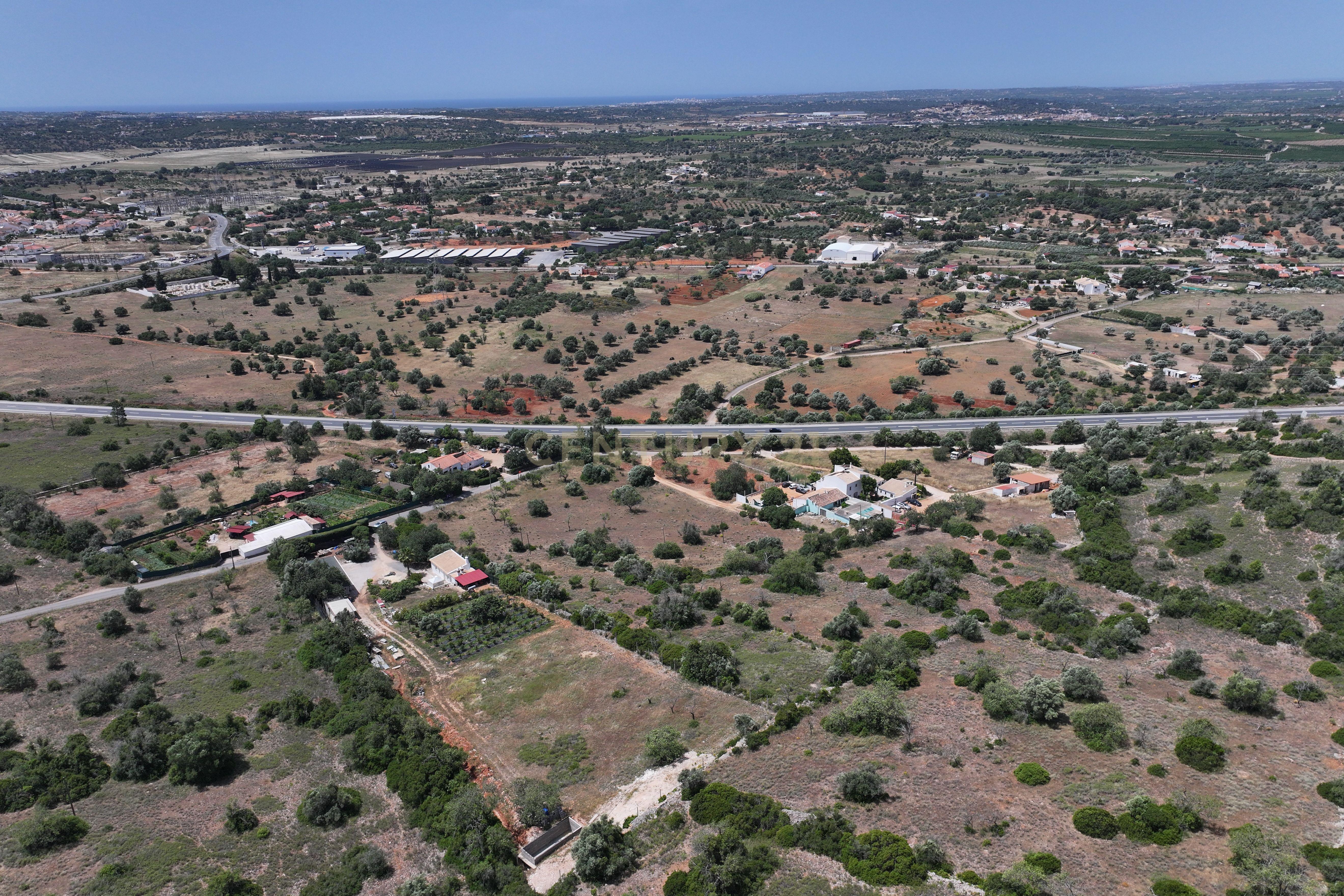 Fotografia 8 de Terreno rústico localizado em Gateiras em Tunes, com uma área total de 14880m².