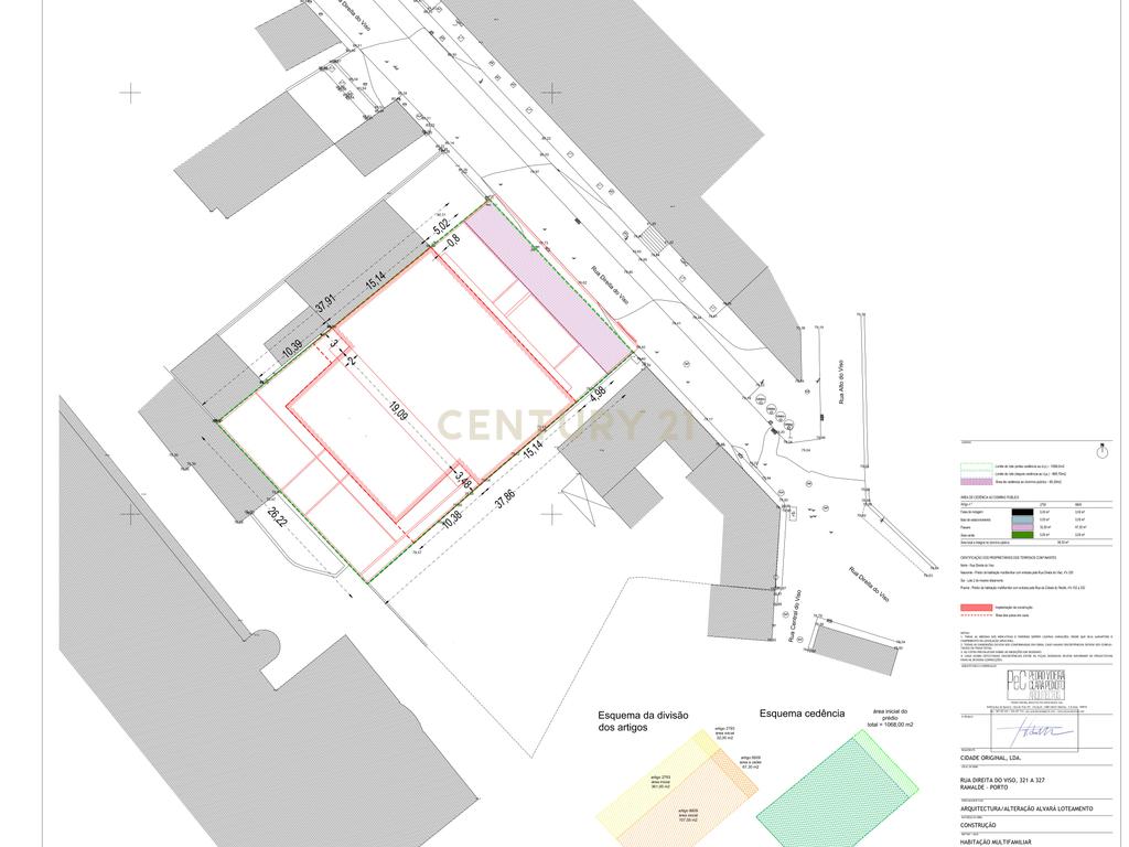 TERRENO COM PROJETO APROVADO - VISO, PORTO - Image 3
