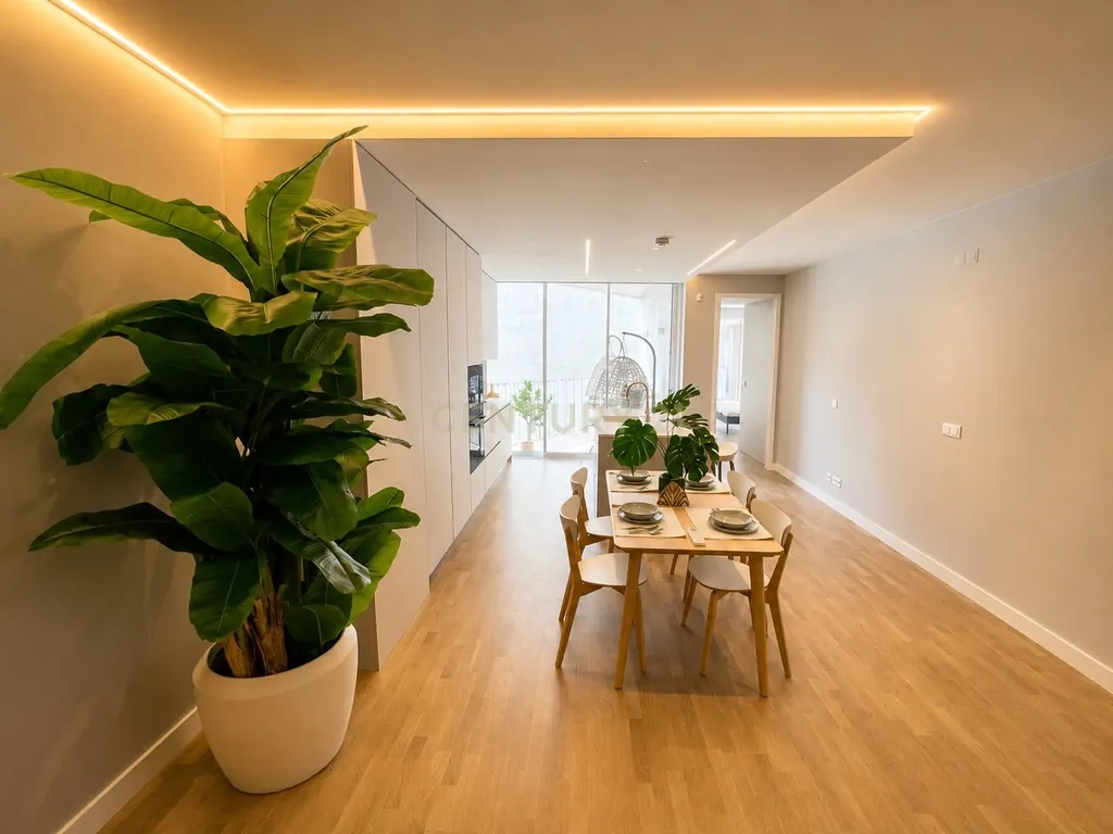 T2 de Luxo com 150 m², Estacionamento, Terraço e Jardim Privativo, nas Avenidas Novas - Image 5