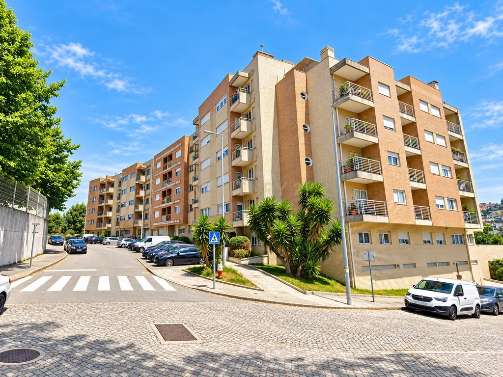 T2 com terraço e garagem em Alfena - Image 1