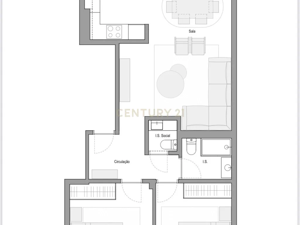 Apartamento T2 na Estrada da Luz, junto ao colégio Militar - Image 25