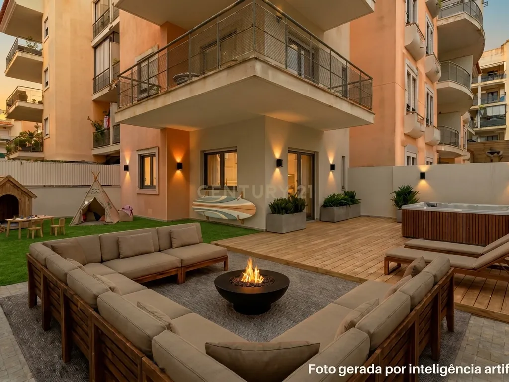 Apartamento T3 com terraço privativo, churrasqueira, zona de refeição e forno a lenha — Venda do Valador, Venda do Pinheiro - Image 32