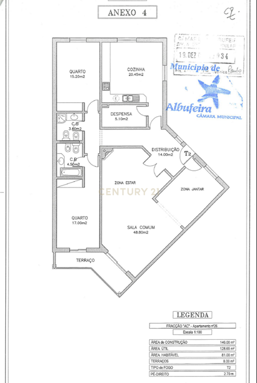 Apartamento T3 com Vista Mar, Piscina e Estacionamento – Edifício Belo Horizonte | Correeira, Albufeira - Image 25