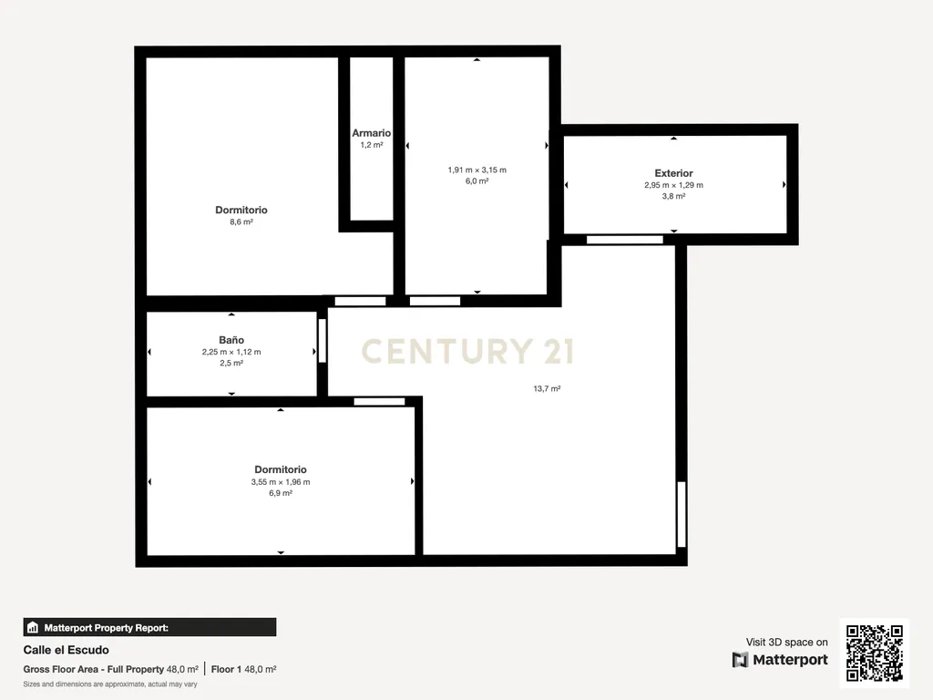 Apartamento T2 com Terraço em Madrid - Oportunidade de Recuperação - Image 28