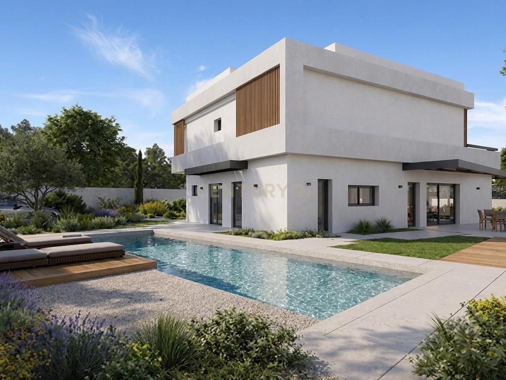 Moradia T4+1 contemporânea com piscina e jardim em Birre - Image 2