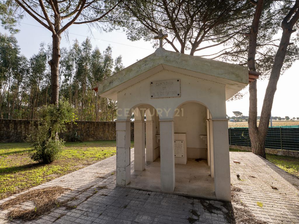 Fabulosa Quinta com lote de terreno de 22.381 m2, onde se encontra inserida uma moradia composta por dois pisos, com uma área bruta de 623 m2, uma área útil de 304 m2 e uma área bruta dependente de 319 m2, localizada em Santo Isidro de Pegões, na zona de Pegões, a pouca distância das belas praias de Setúbal. - Image 122