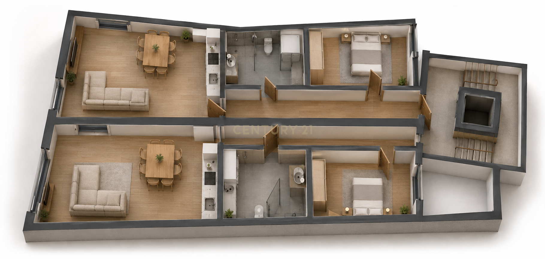 Fotografia 10 de Terreno com Projeto Aprovado para Construção de 8 Apartamentos - Bairro Santos Nicolau - Setúbal