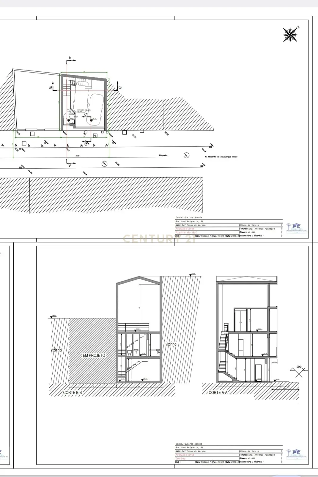 Prédio com Projeto Aprovado no Centro Histórico da Póvoa de Varzim - Image 15