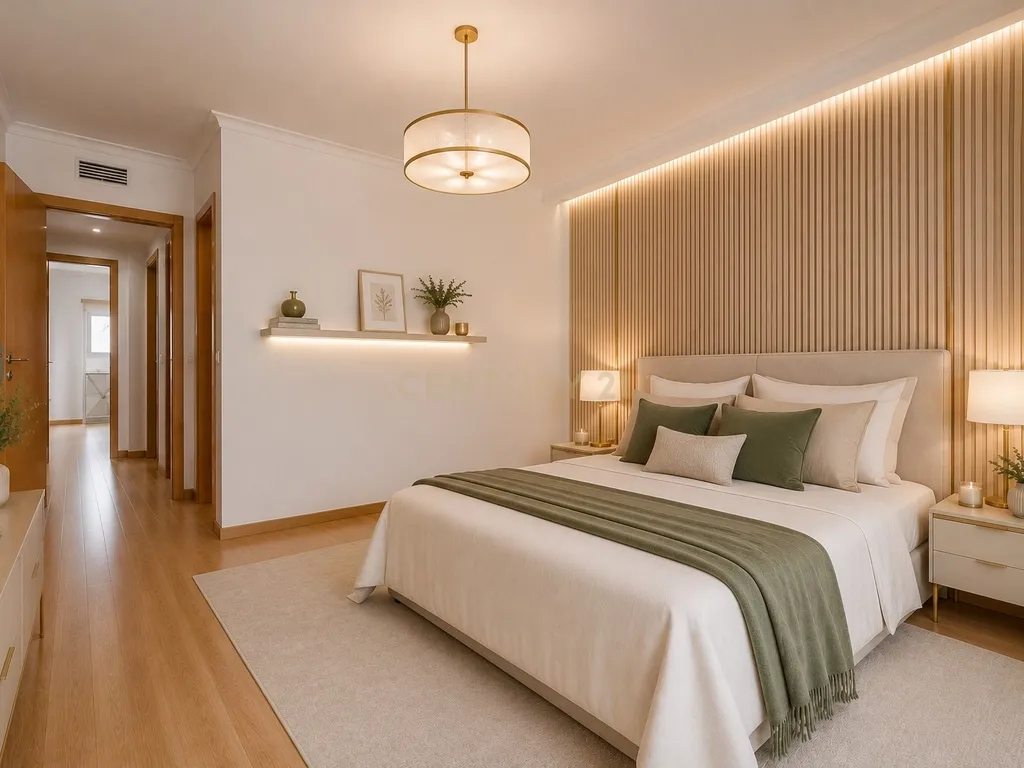 Duplex Exclusivo | 1 Quarto + 3 Suites | Terraços | Vista Panorâmica sobre o Estuário do Tejo - Image 2