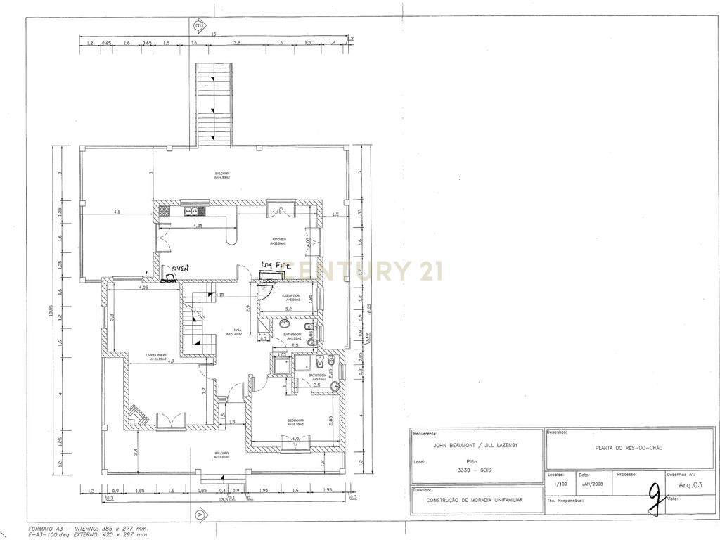 Terreno urbano com projeto aprovado situado em Peão, Góis. - Image 10