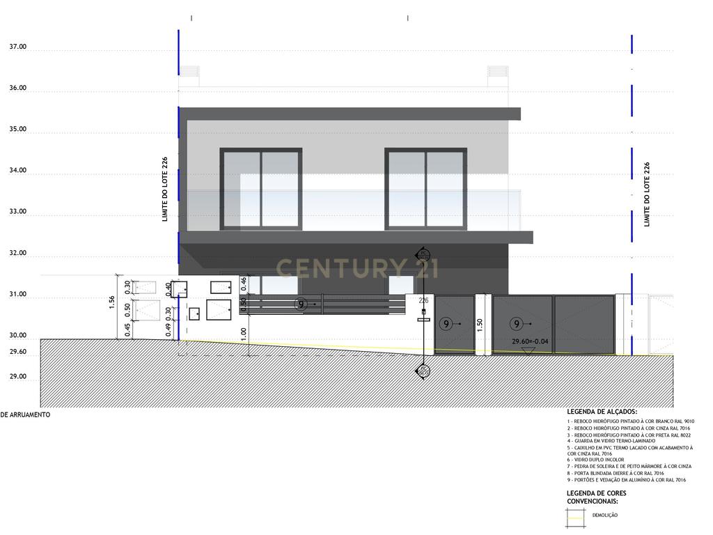 Terreno Urbano com projeto aprovado( em inicio construção)em Setúbal /Gambia. Foto Reportagem em Breve - Image 18