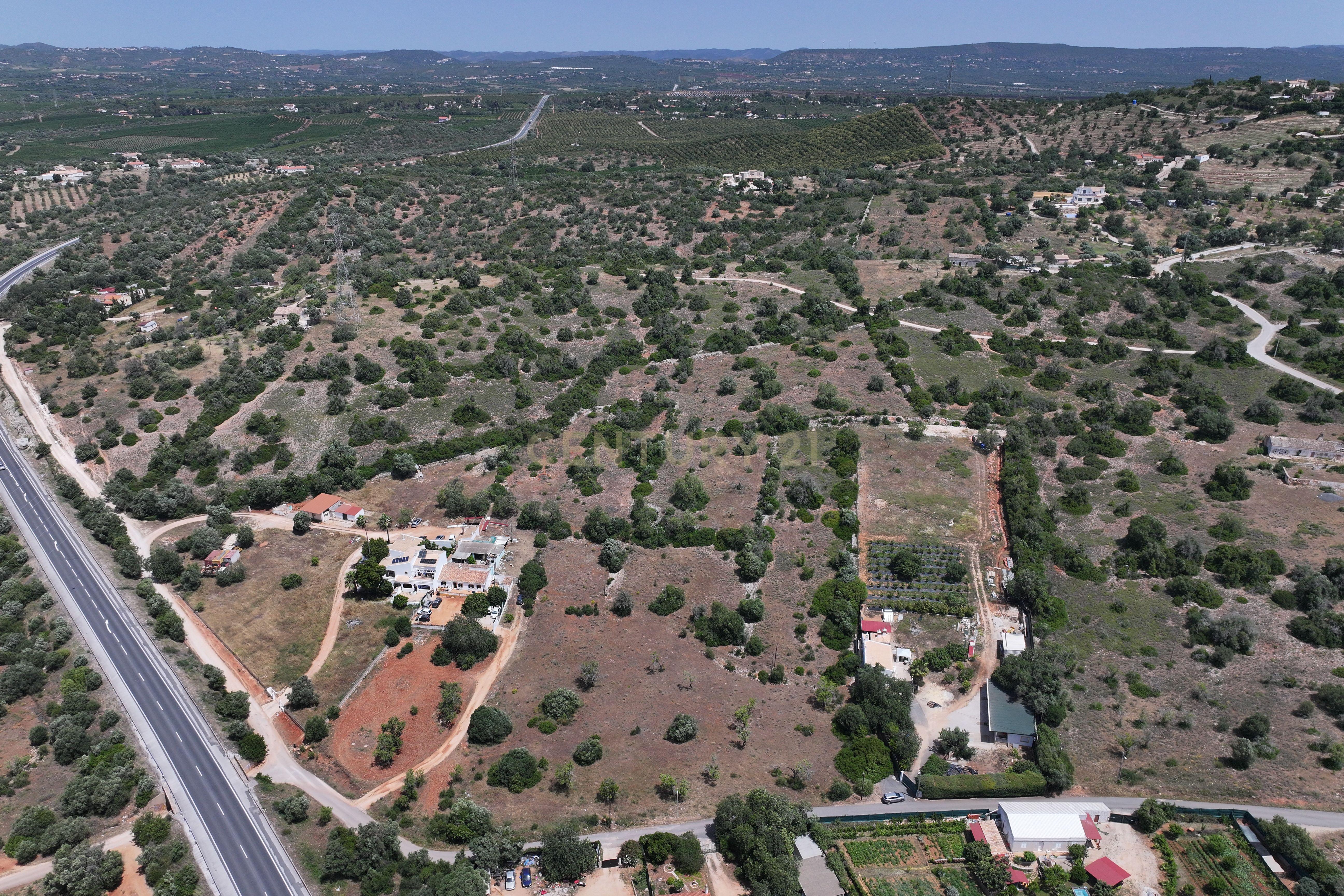 Fotografia 3 de Terreno rústico localizado em Gateiras em Tunes, com uma área total de 14880m².