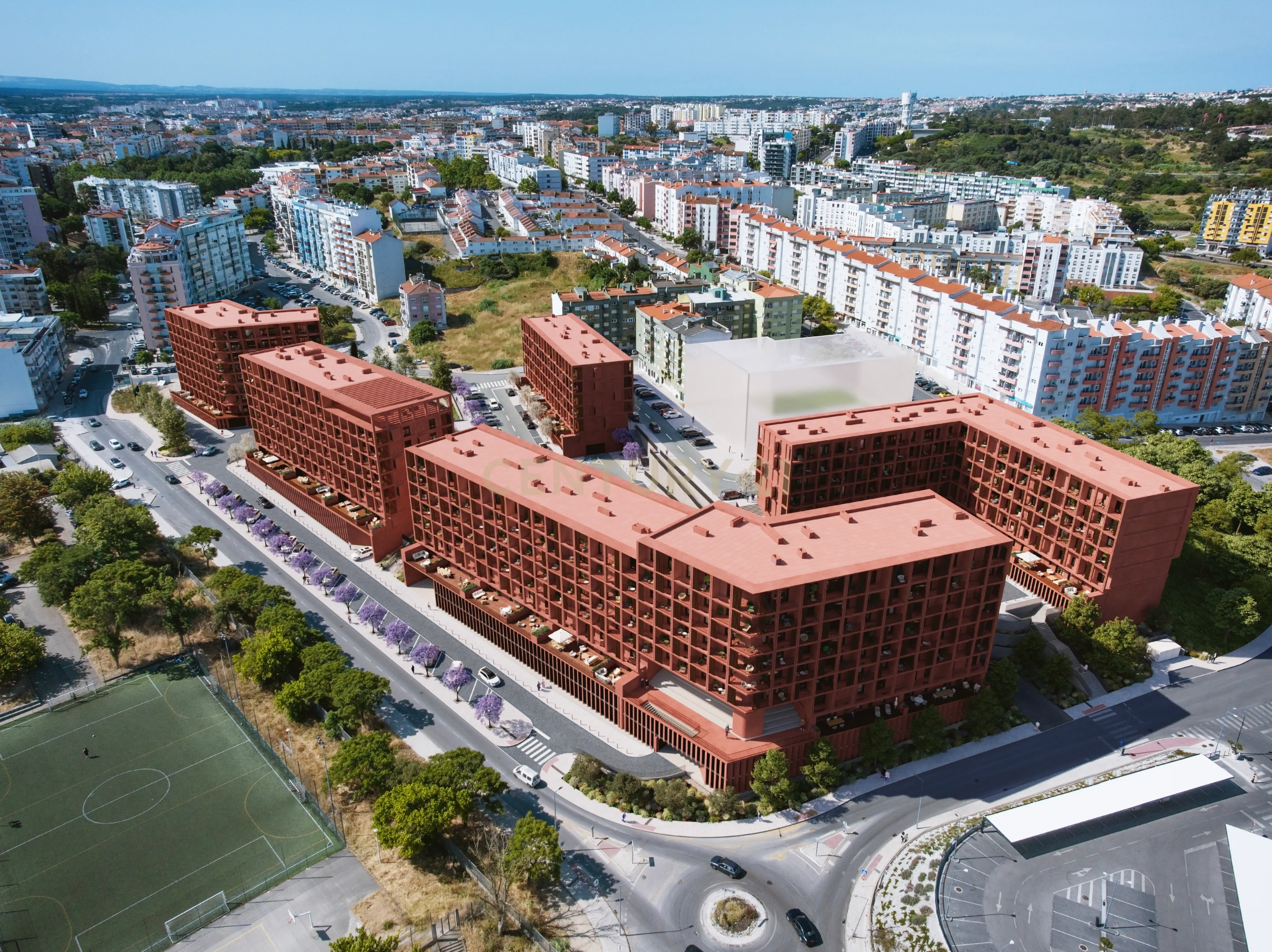 T4 Duplex com Terraço - Empreendimento ALMAR, Almada