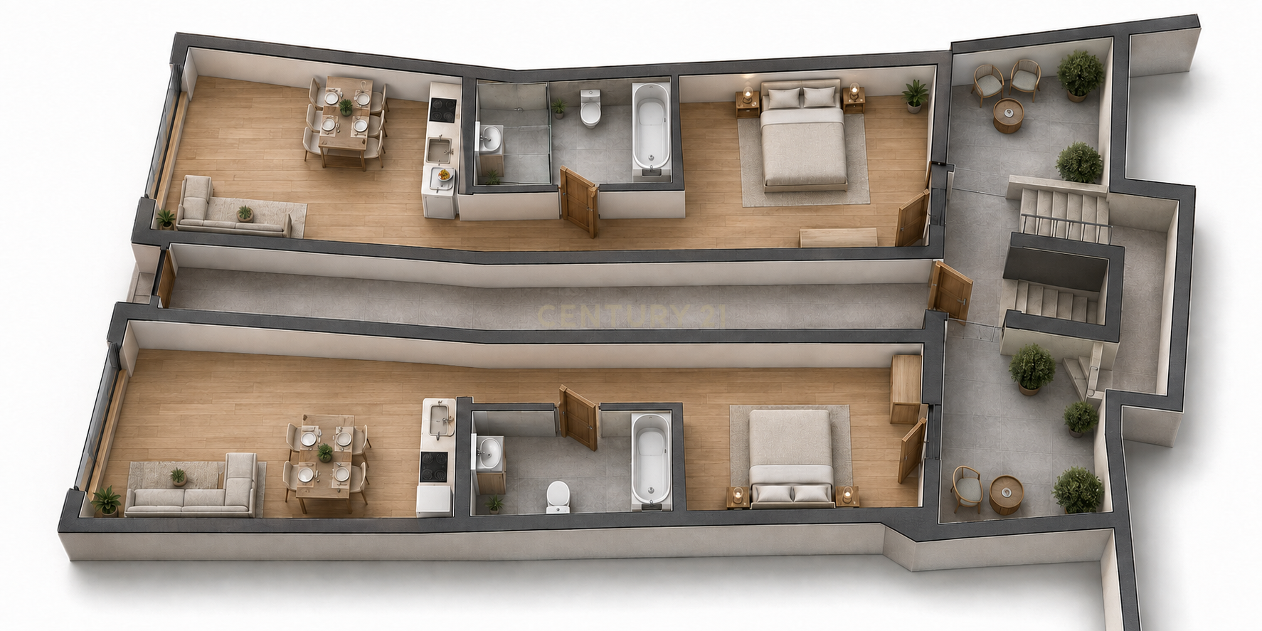 Fotografia 9 de Terreno com Projeto Aprovado para Construção de 8 Apartamentos - Bairro Santos Nicolau - Setúbal