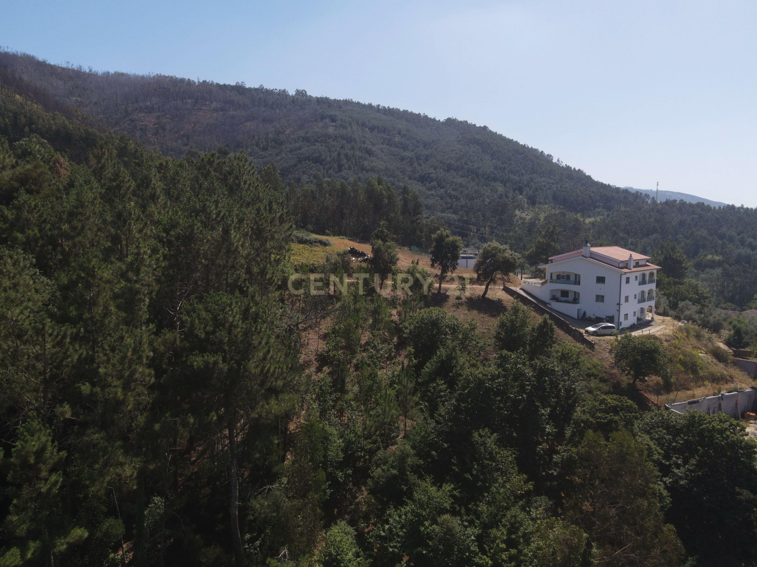 Fotografia 5 de Terreno para construção com projeto aprovado, vistas panorâmicas, bom acesso numa localização exceptional e sossegada a 5 min. de Lousã