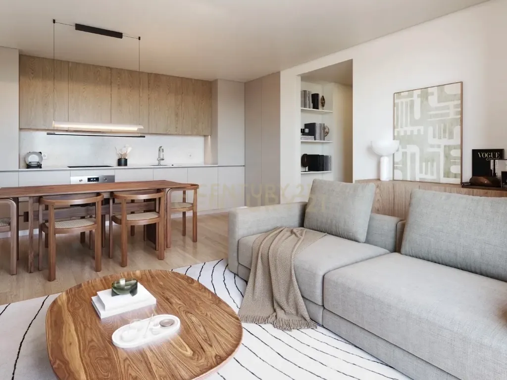 Apartamento T1 NOVO com Varanda e Vista Jardim no Condomínio Ouro Valley - Image 1