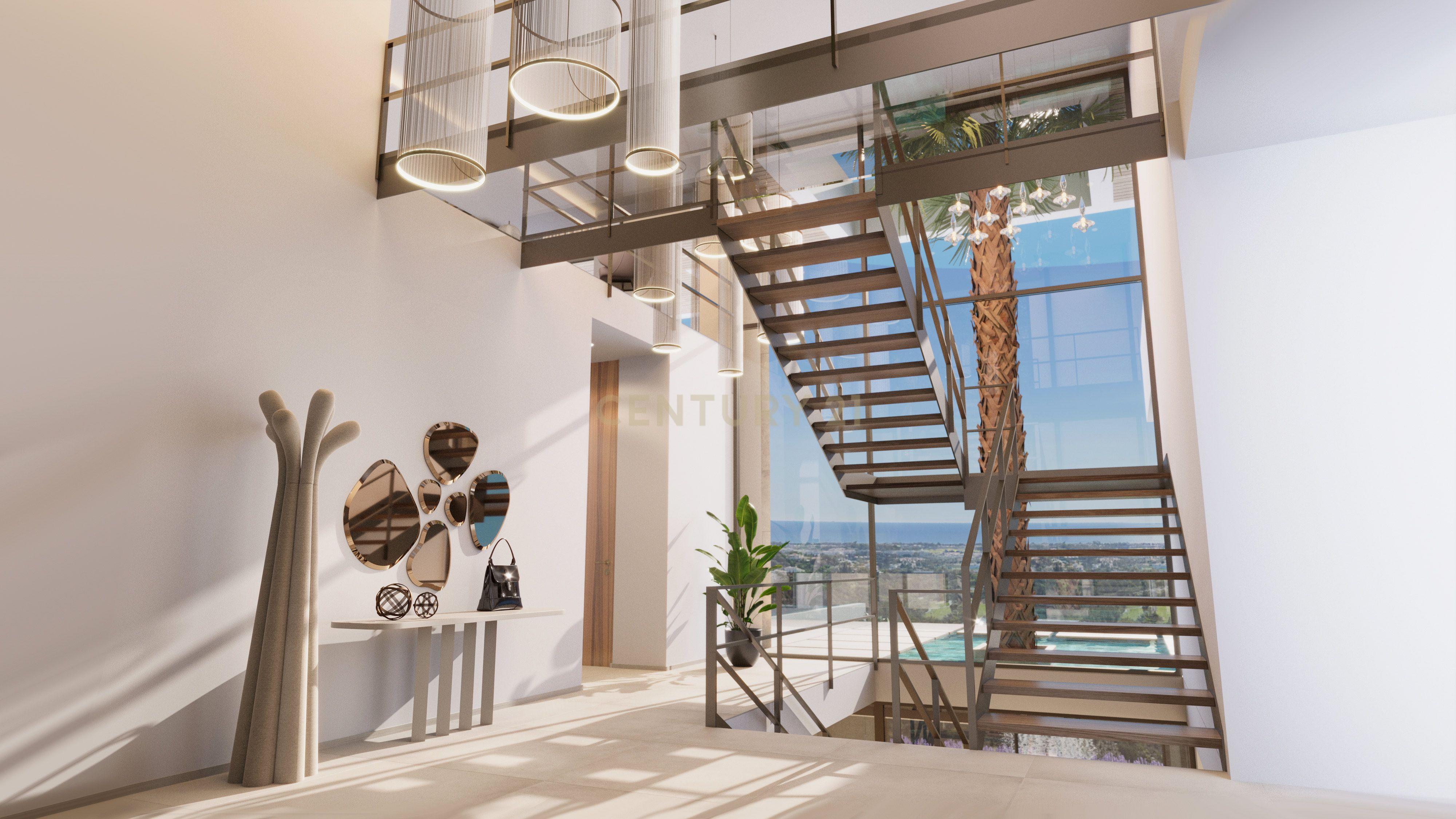 Villa Tiffany: Um Santuário Contemporâneo com Vistas Panorâmicas em El Madroñal, Benahavís - Image 11